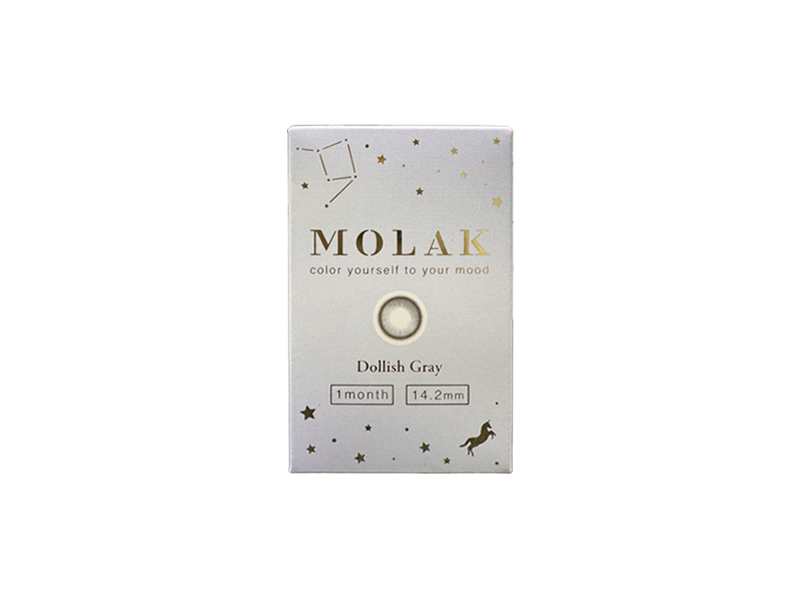 MOLAK 1 Month Dollish Gray (2 lenses per box)